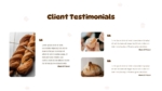 Client Testimonial Slide from Bakery PowerPoint Templates
