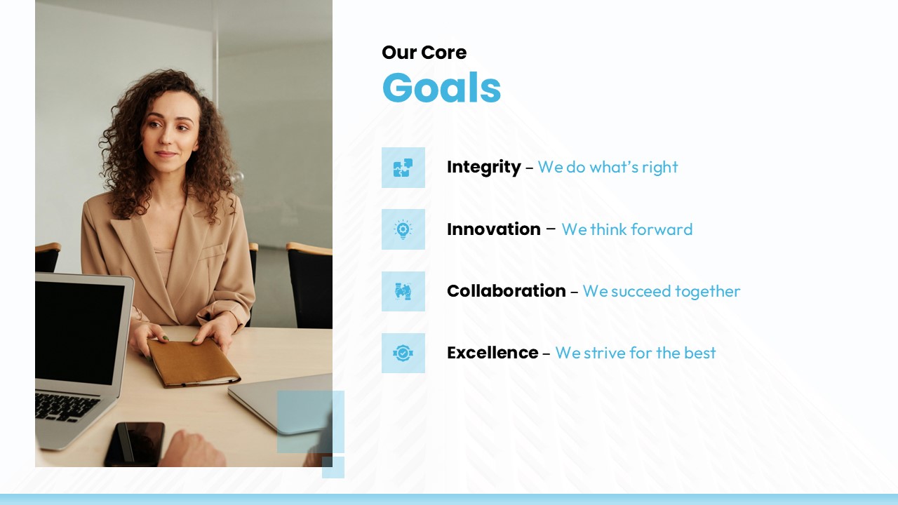 Core Goals PowerPoint Templates