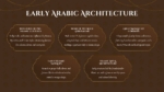 Early Arabic Architectural Styles PowerPoint Templates