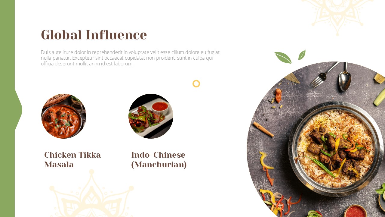 Free Global Influence Presentation Template