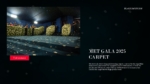 Free Met Gala 2025 Theme Carpet PowerPoint Template