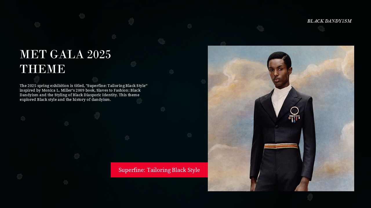Free Met Gala 2025 Theme PowerPoint and Google Slides Templates