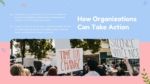 How Organization Can Take Action Slide From Gender Equality Awareness PowerPoint Presentation Template
