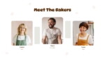 Meet The Bakers Slide From Bakery PowerPoint Templates
