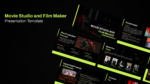 Movie Studio and Film Maker PowerPoint Presentation Templates Featured Image