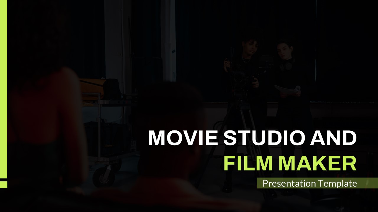 Movie Studio and Film Maker PowerPoint Presentation Templates