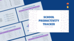 School Productivity Tracker Template for PowerPoint & Google Slides Featured Image