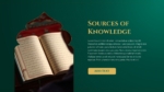 Source of Knowledge Slide from Islamic Education PowerPoint and Google Slides Templates