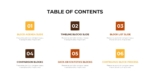 Table of Content Blocks PPT and Google Slides Templates