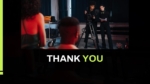 Thank You Slide From Movie Studio and Film Maker PowerPoint Presentation Templates
