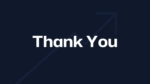 Thank You Slide in Black Background