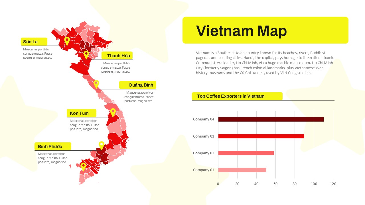 Vietnam Map PowerPoint Template