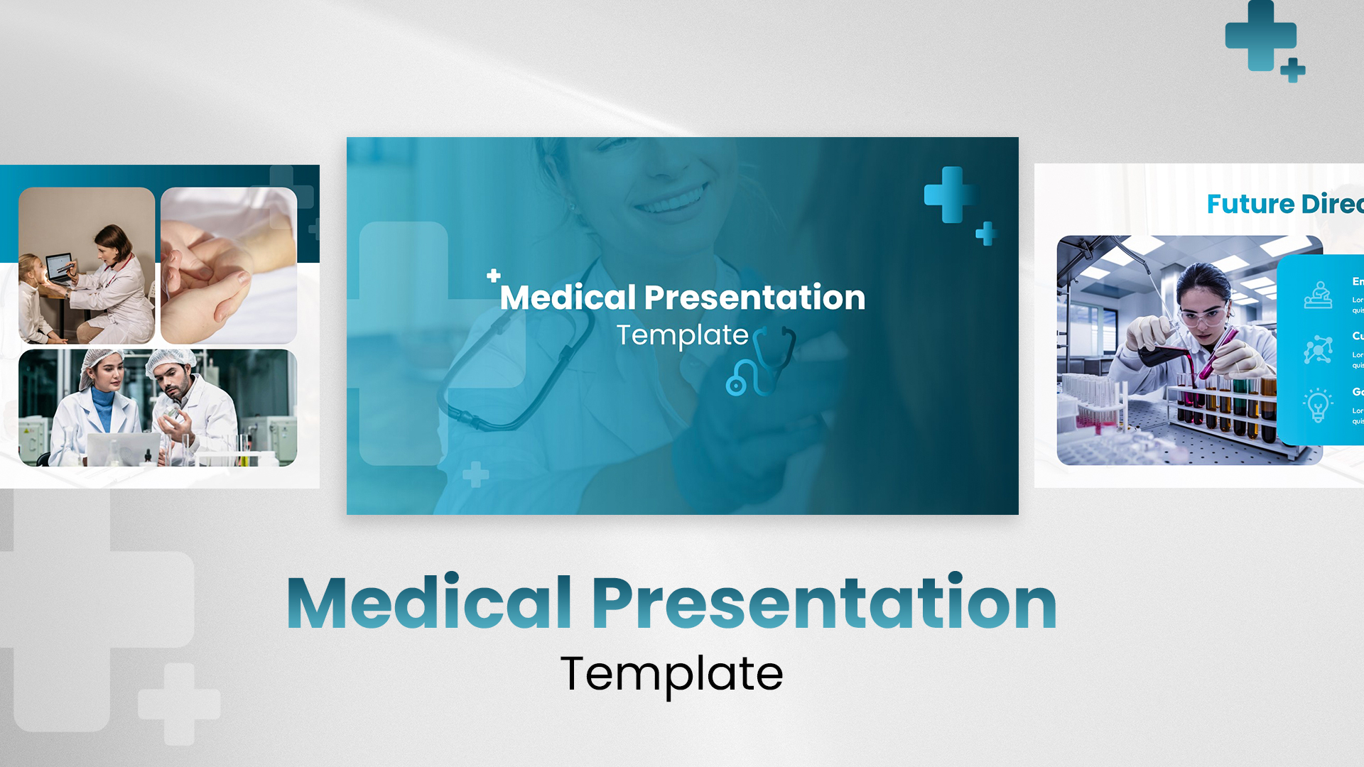 Clean and Modern Medical PowerPoint Templates Featured Image
