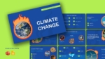 Climate Change PowerPoint Presentation Templates Featured Image