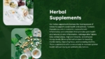 Free Herbal Supplements PowerPoint Templates
