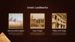 Iconic Landmarks in Egypt PowerPoint Templates