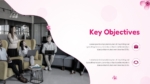 Key Objectives Pink Theme PowerPoint Templates
