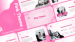 Pink Theme PowerPoint Templates Featured Image