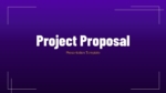 Project Proposal PowerPoint Templates