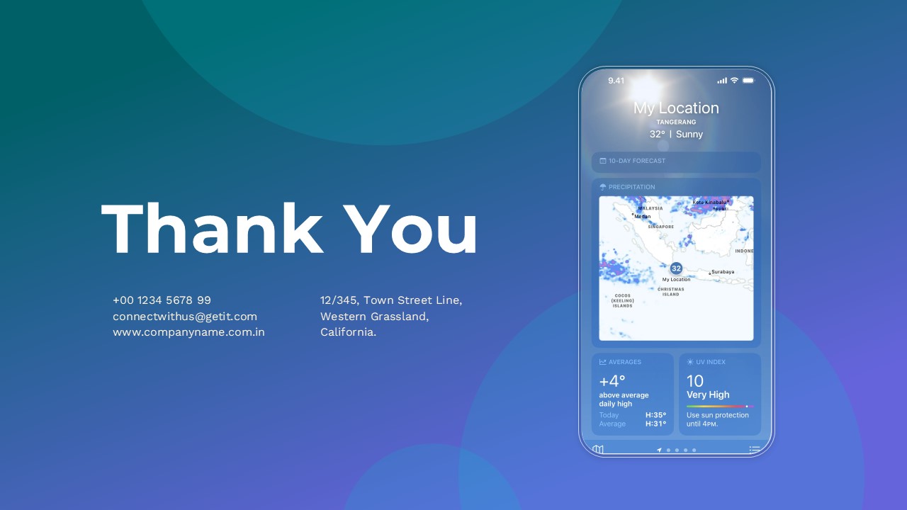 Thank You PowerPoint Slide