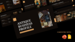 Antique Business Profile Presentation Template for PowerPoint & Google Slides Featured Image