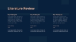 Free Literature Review PowerPoint Template
