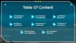 Table of Content PPT Slide