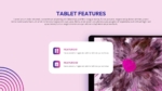 Tablet Features PowerPoint Presentation Template