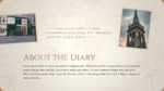 About The Diary PowerPoint And Google Slides Template