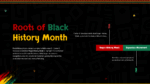 Black History Month Roots PPT and Google Slides