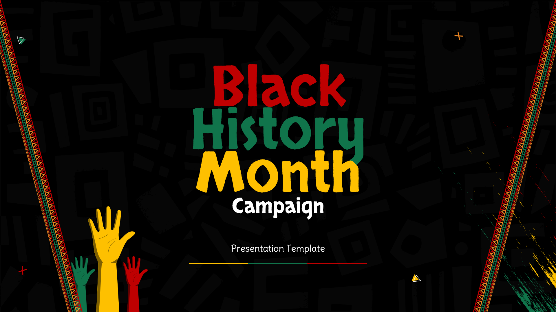 Black History Month Template Google Slides and PowerPoint