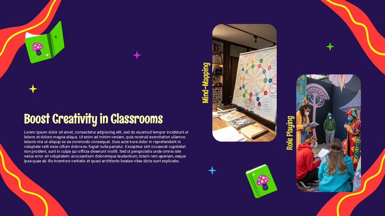 Boost Creativity in Classrooms PPT and Google Slide