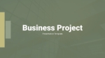 Business Project Template for Google Slides and PowerPoint
