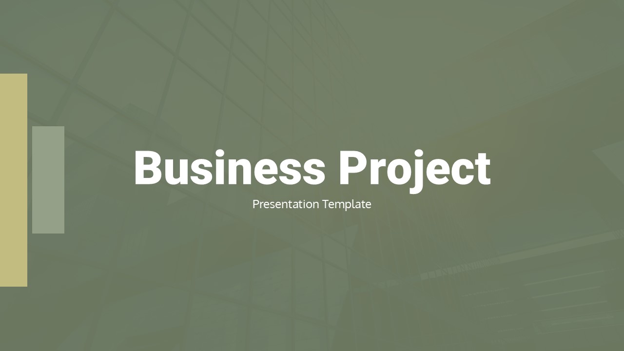 Business Project Template for Google Slides and PowerPoint