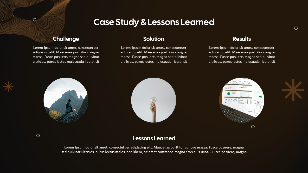 Case Study and Lessons Learned PowerPoint and Google Slides