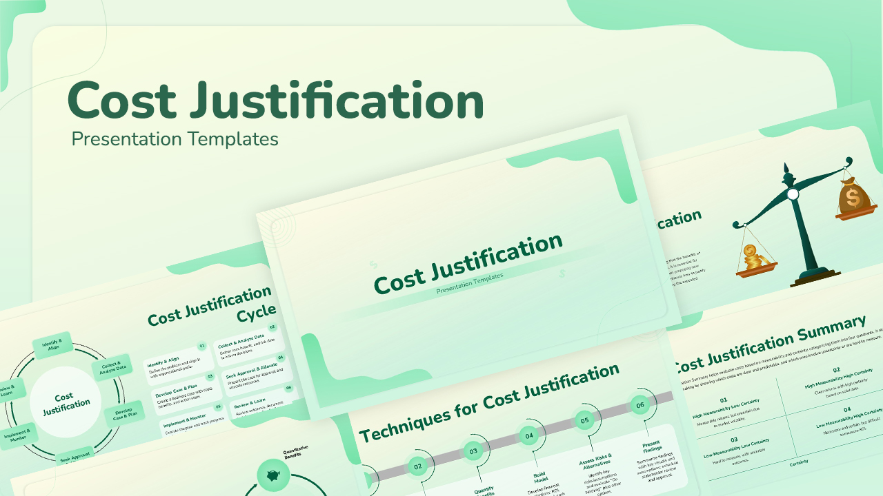 Cost Justification Template for PowerPoint and Google Slides