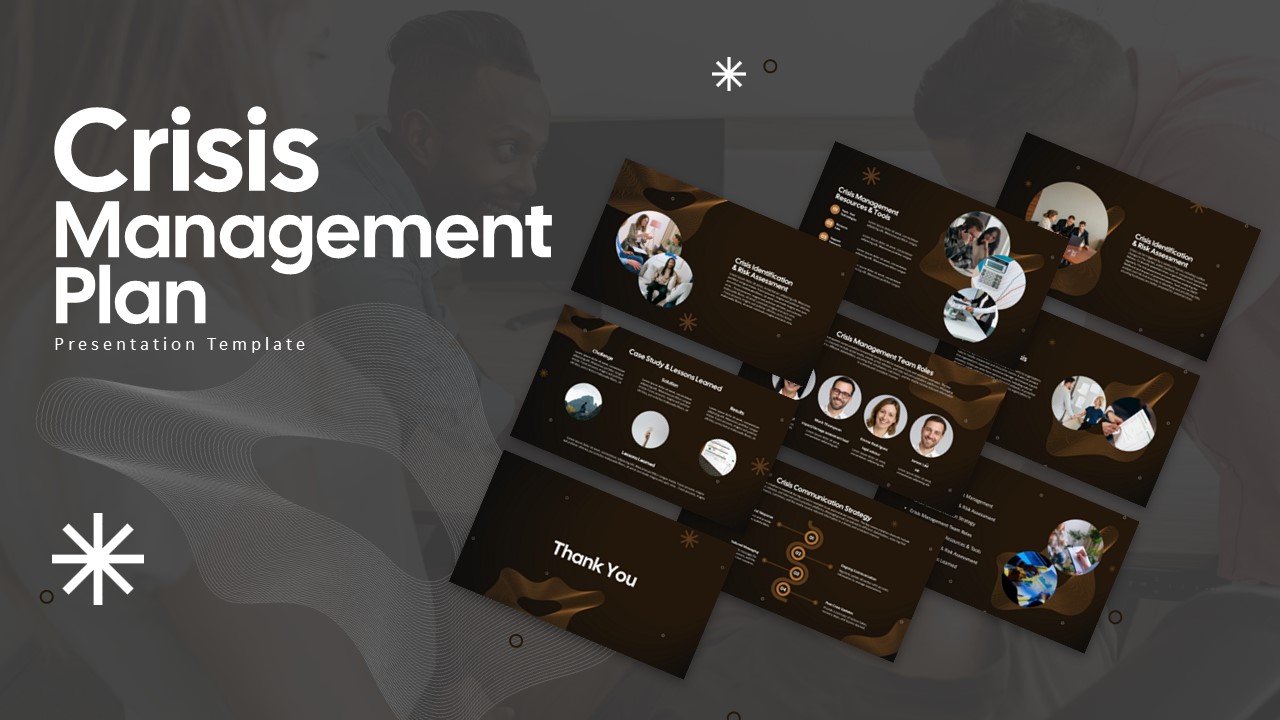 Crisis Management Plan Template for PowerPoint and Google Slides