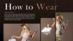 Fashion Lookbook How to Wear Template for PowerPoint and Google Slides