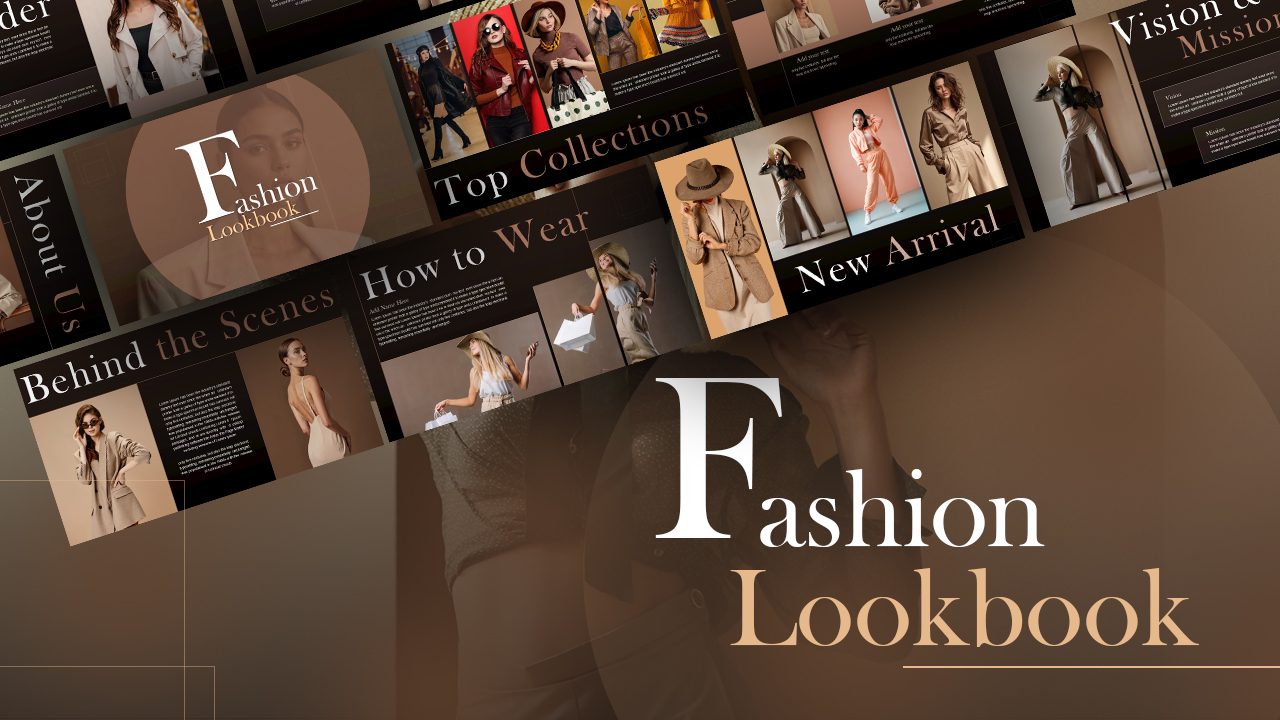 Fashion Lookbook Template for PowerPoint and Google Slides