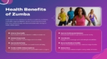 Health Benefits of Zumba Template for PowerPoint and Google Slides
