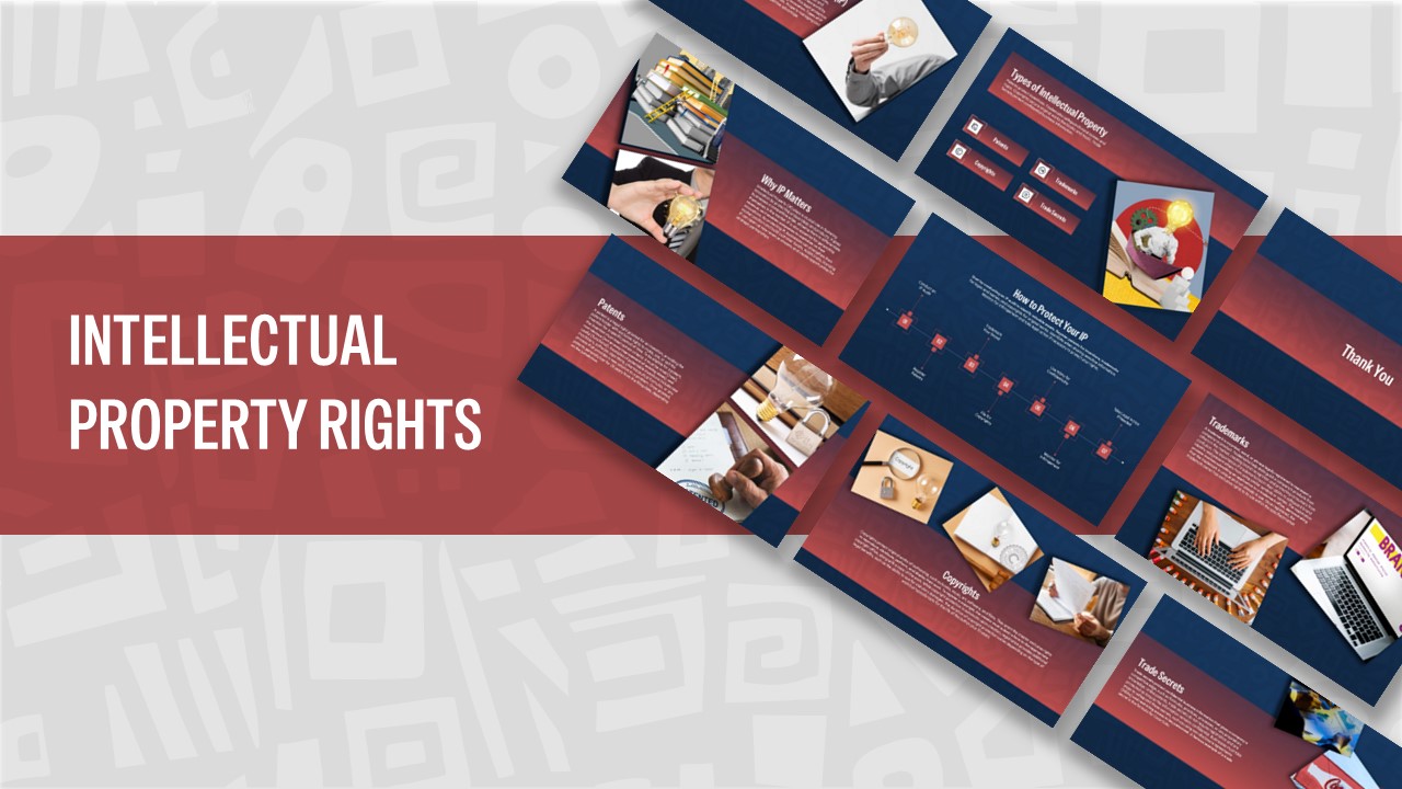 Intellectual Property Rights Template for PowerPoint and Google Slides