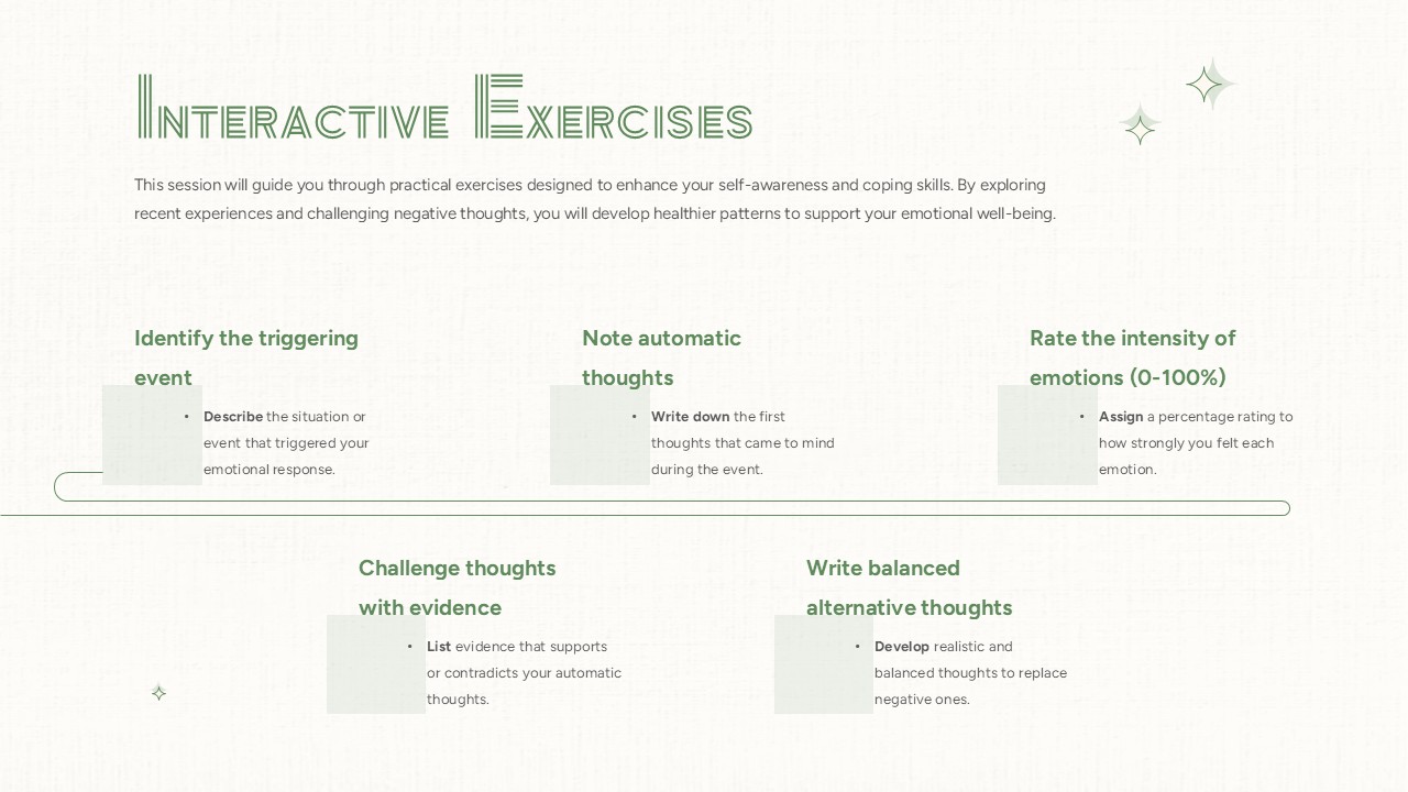 Interactive Exercises Template for PowerPoint and Google Slides