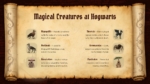 Magical Creatures Of Hogwarts PowerPoint And Google Slides Template