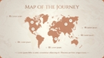 Map Of The Journey PowerPoint And Google Slides Template