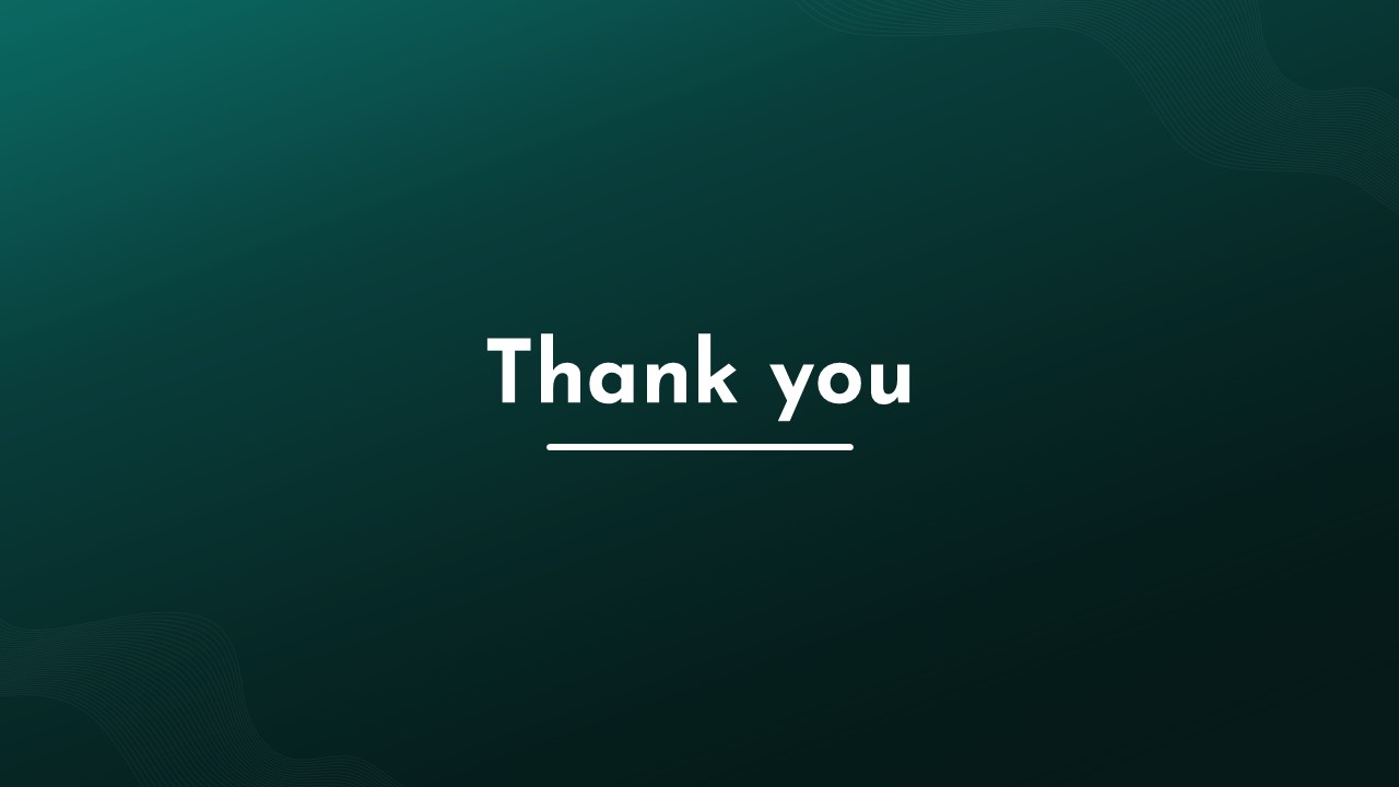 SEO Performance Report Thank You Template PPT and Google Slides