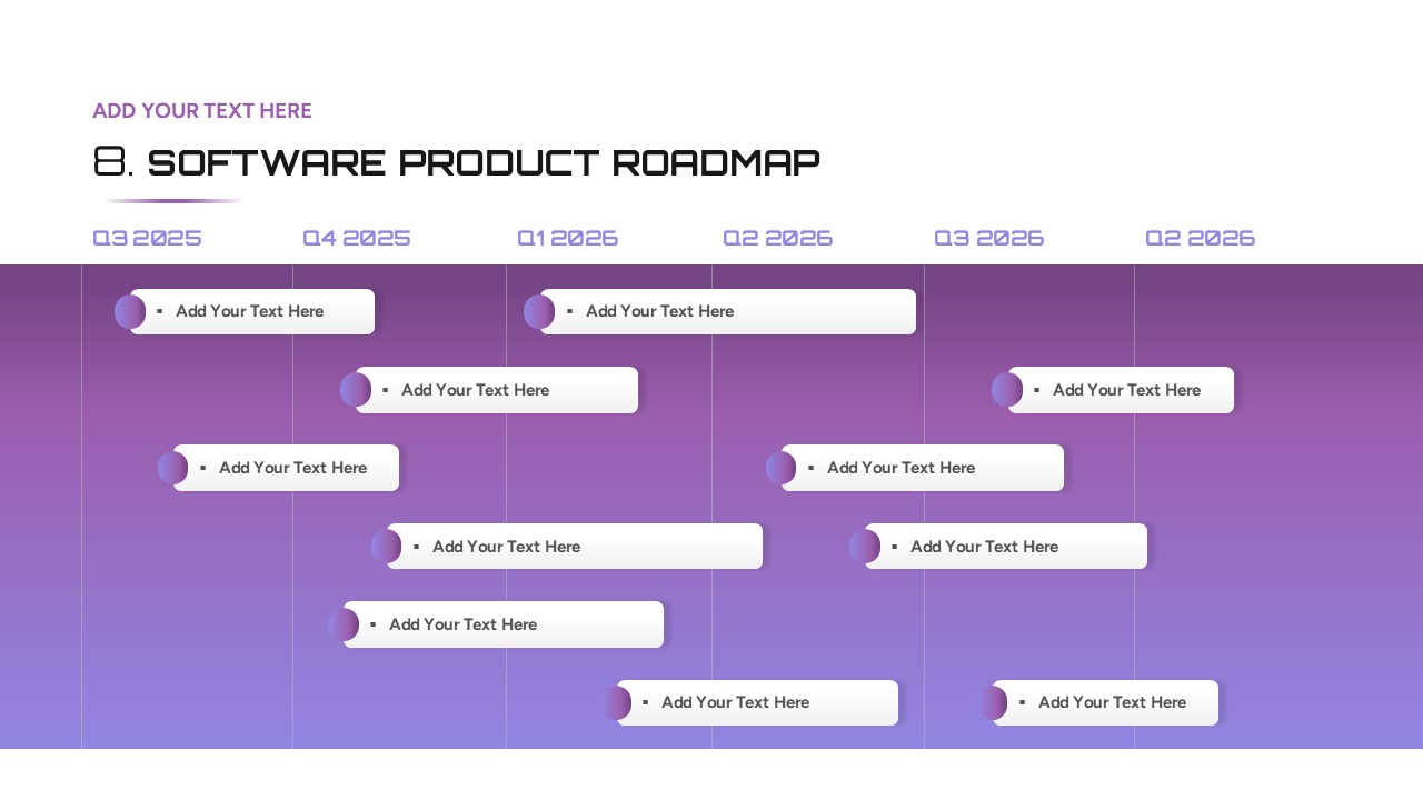 Software Product Roadmap PowerPoint And Google Slides