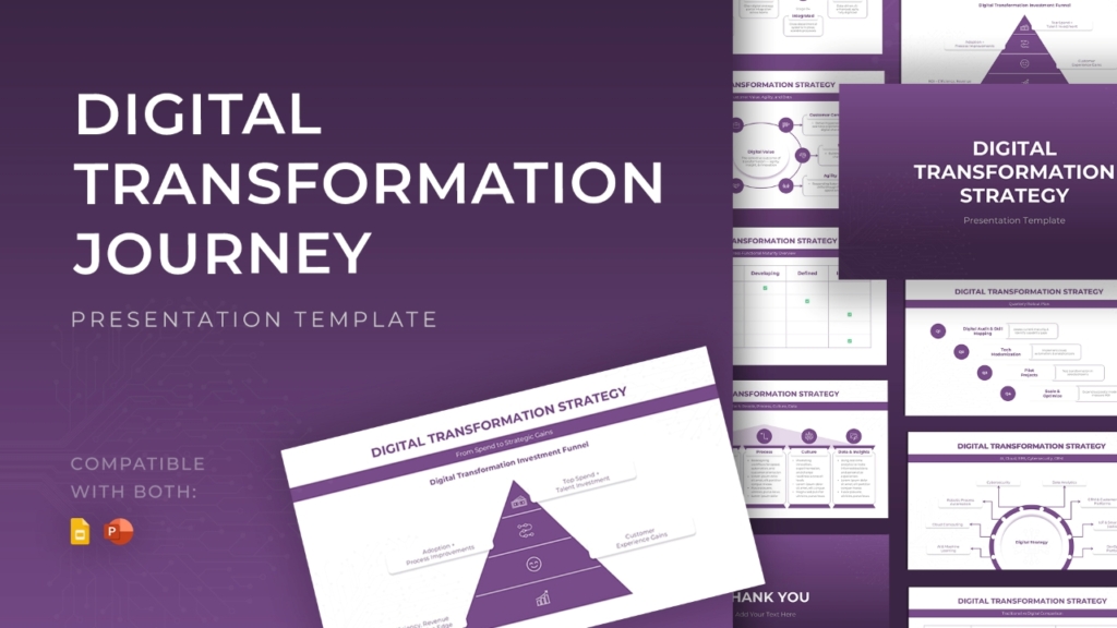 Strategies For Digital Transformation For Ppt And Google Slides