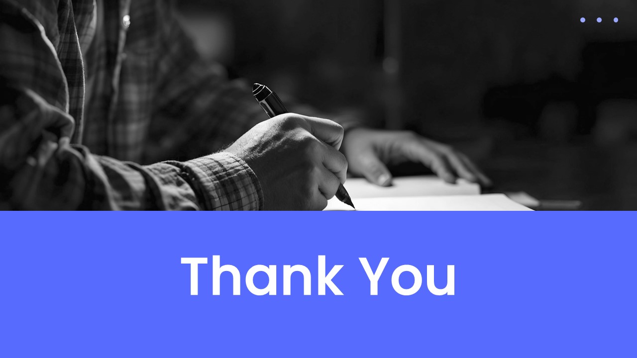 Thank You Literature Review Template for PowerPoint and Google Slides