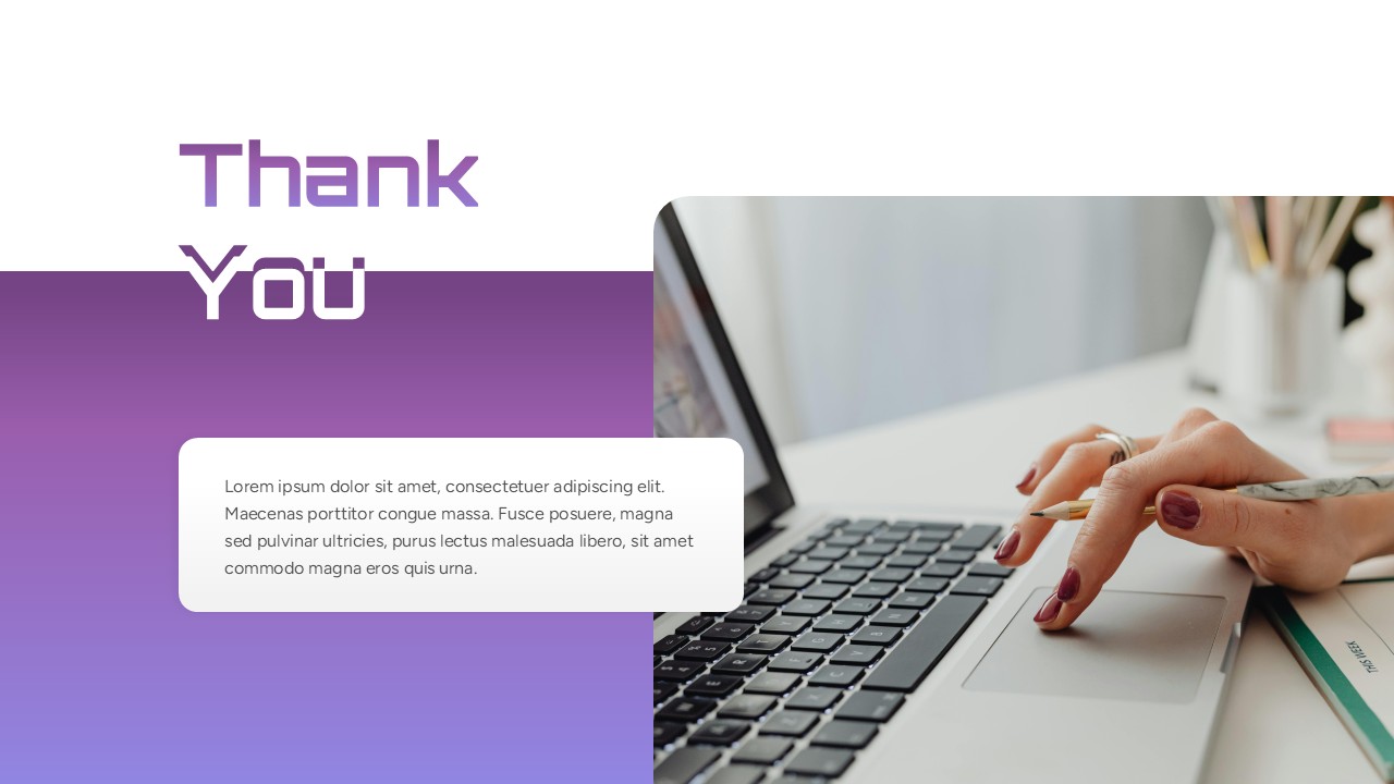 Thank You Slide Software Product Marketing Plan PPT And Google Slides