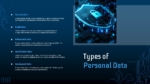 Types of Personal Data PowerPoint and Google Slides Template